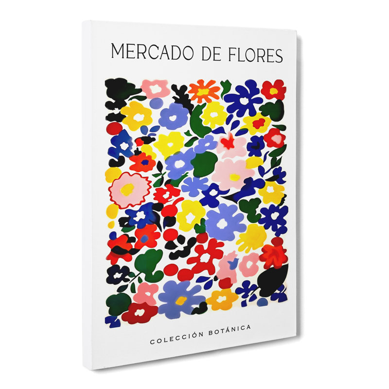 XMKTMKT-146 Botanical Flower Market Exhibition No.9 - Wrapped Canvas Print