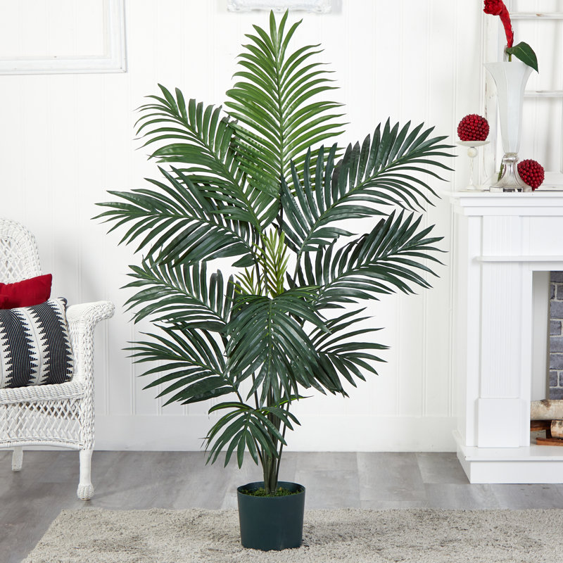 Palmier artificiel Callum en pot, H 60 po
