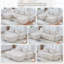 3 Seater Corduroy Sofa-1225257371