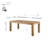 Bozrah 99 " Extendable Acacia Rectangular Solid Wood Top with Solid Wood Base Dining Table-221163740