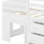 Lit mezzanine avec tiroirs et tablette-254036196