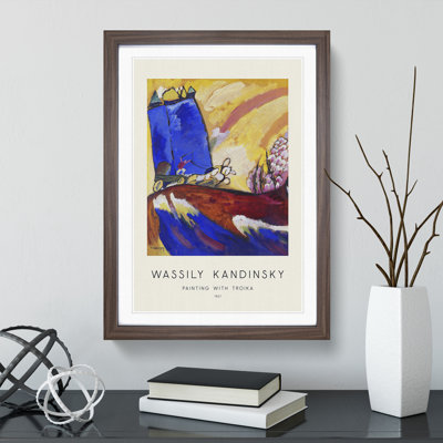 Painting with Troika by Wassily Kandinsky - Picture Frame Painting