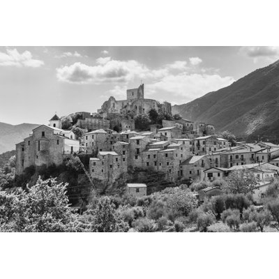Kylie Ancient Village of Quaglietta 1 Piece Wrapped Canvas Wall Art