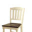 Chaise d'appoint à dossier à lattes Dejenae