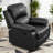 35" Wide Modern Vegan Leather Manual Recliner Chair With Comfortable Arms And Back-855408117