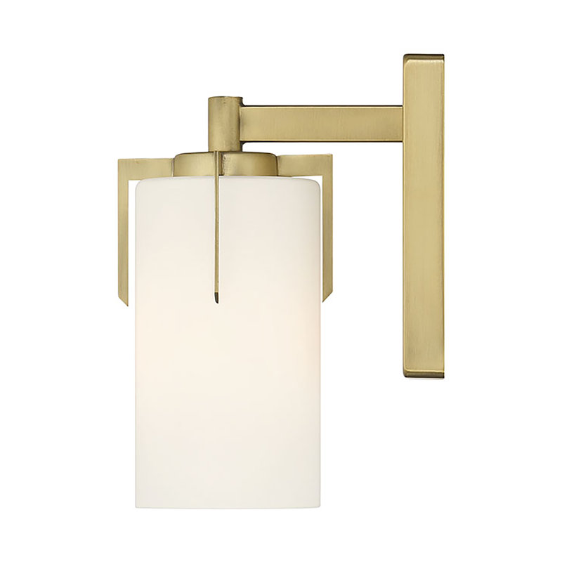 Froselle 9.5" High 1-Light Wall Sconce, Brass