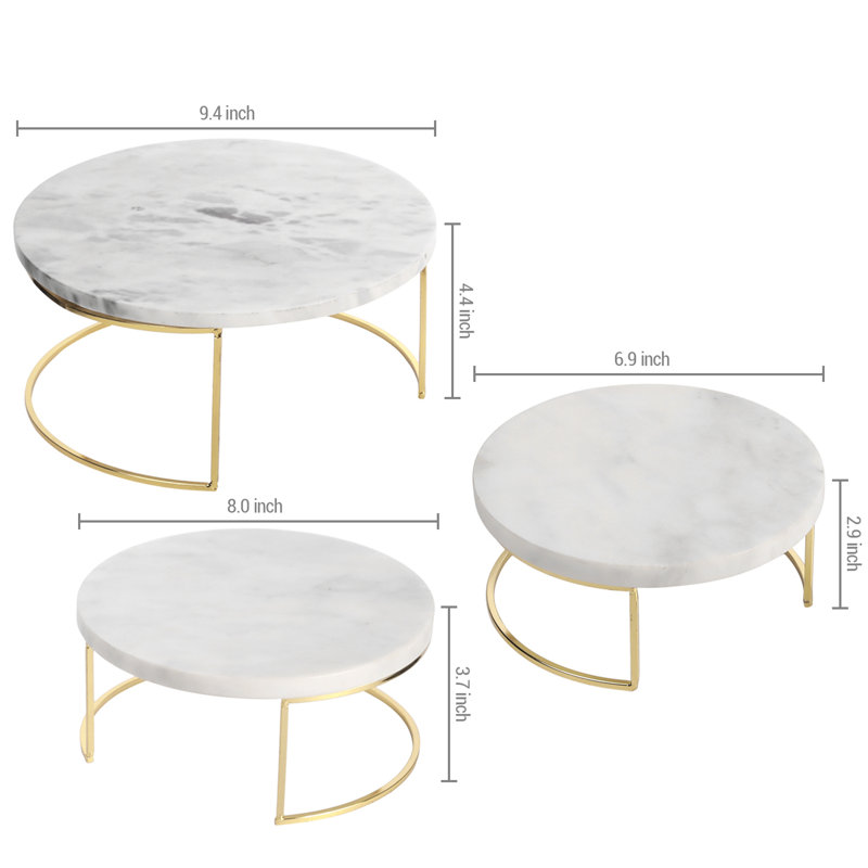 3 Piece Cake Stand Set