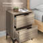 Cherylle 40cm W Manufactured Wood Bedside Table-1371850131