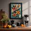 Lilies in Bloom Botanical - Framed Print-447252834-447252860