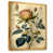 Toile avec cadre flottant or