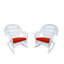 Chaise berçante en osier avec coussins Berchmans-24032190-26994240