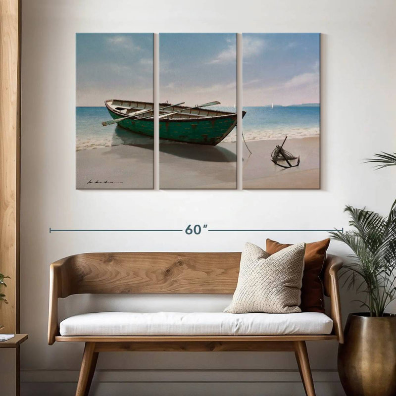 Mehar Green Boat, H 32 po x l 50 po