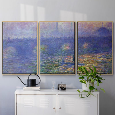 Waterloo Waterloo par Monet, 3 pièces