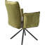 Swivel chair with armrests Chelsea Green