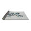 Tapis gris/noir/bleu à motifs-1412391461