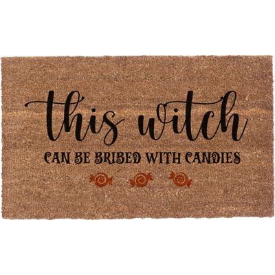 Dimphy Non-Slip Halloween Outdoor Doormat