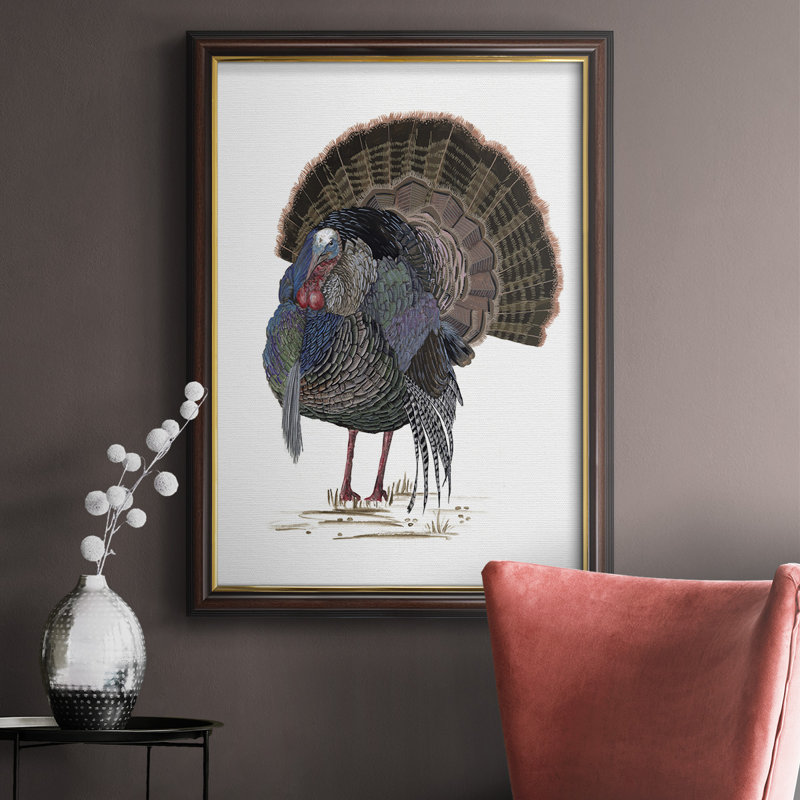 «Turquie Study II», peinture sur toile encadrée, H 36 po x l 24 po x P 2,5 po