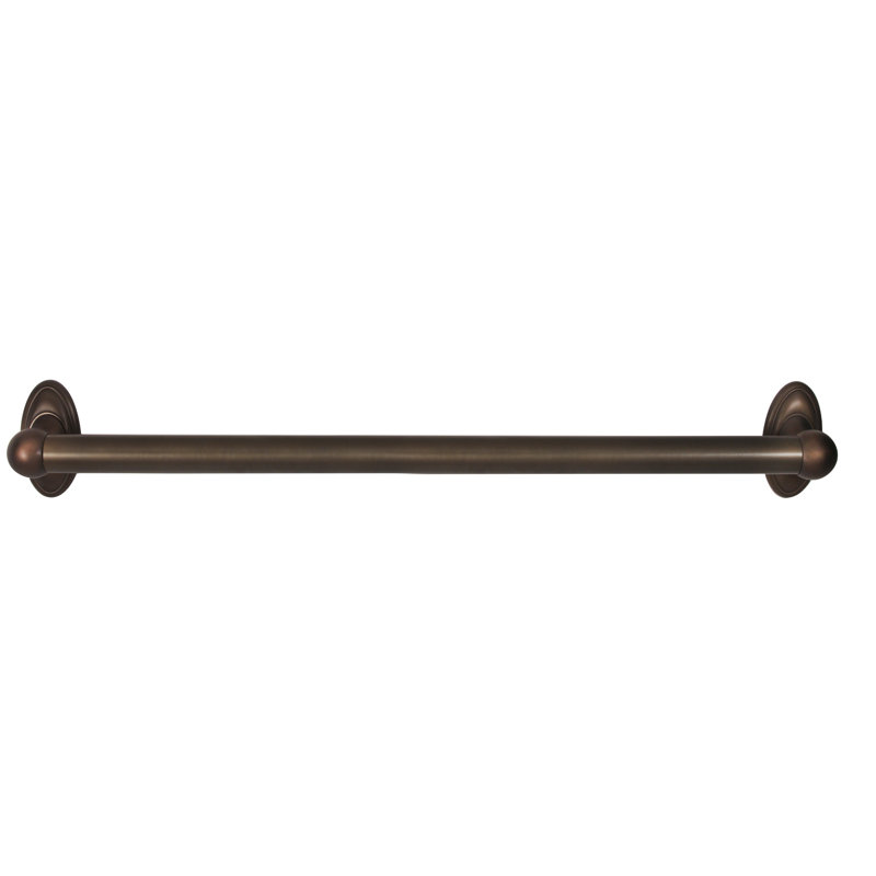 Classic Traditional 18" Grab Bar, Chocolate Bronze, 18"