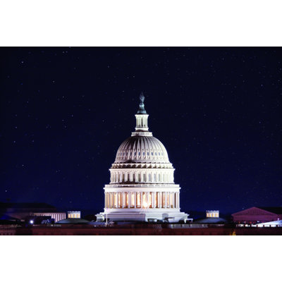 " US Capital At Night " by Lori Deiter