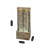 Modern Wall Waterfall Outdoor Fountain with LED Lights, 39.4"H Resin Garden Fountain-1223768949