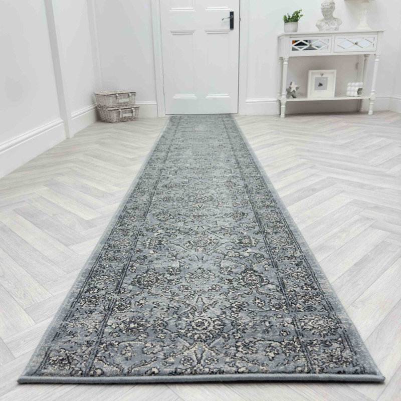 Runner Floral Area Rug, Runner 66 x 270 cm