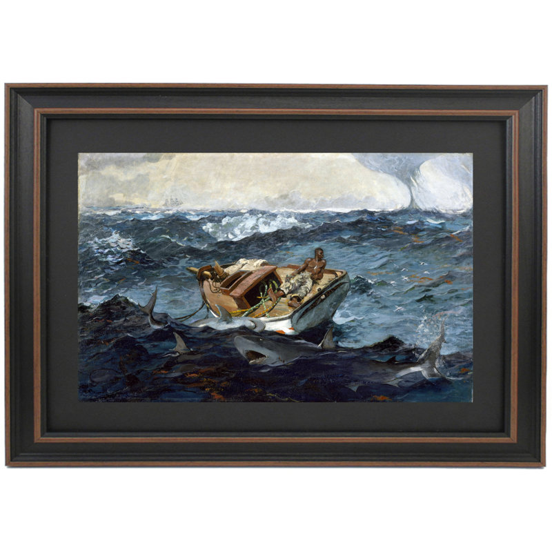 The Gulf Stream par Winslow Homer, H 16 po x l 24 po