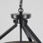 6- Light 23.1" Dimmable Farmhouse Round Cage Chandelier-1539837409