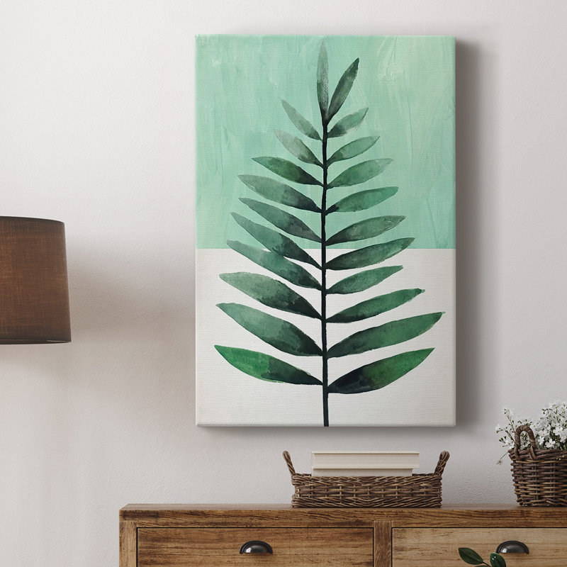 Verging Palm II - galerie sur mesure, H 36 po x l 24 po