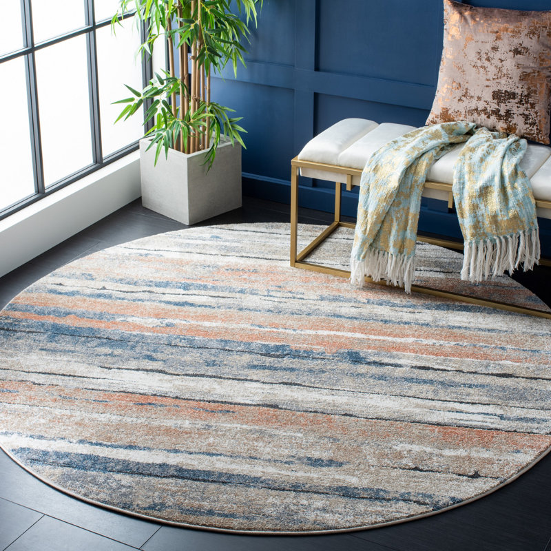 Coppertone Performance Rug, Round 6'7"
