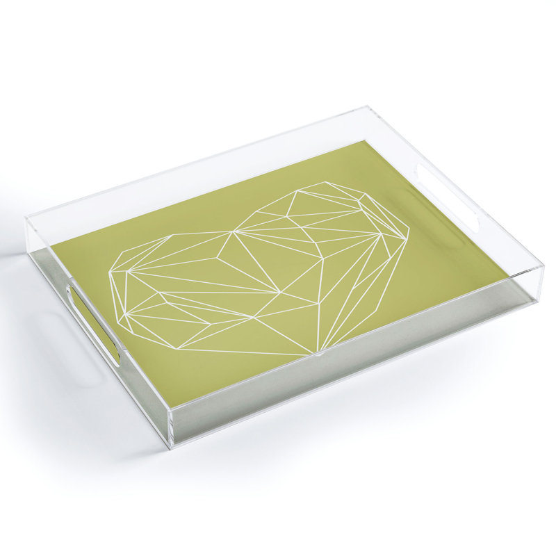 Plastic / Acrylic Tray, 2" H x 12" W x 6" D