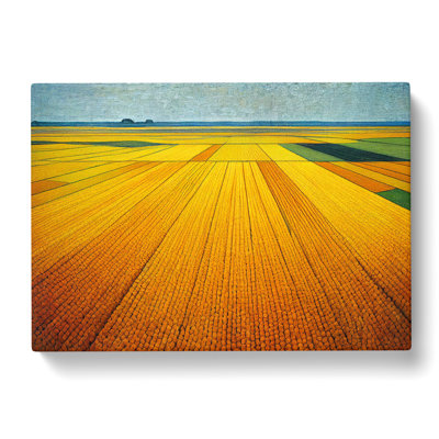 Virtuous Wheat Field - Wrapped Canvas