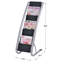 Pyle Symple Stuff 93cm H Pamplet Rack