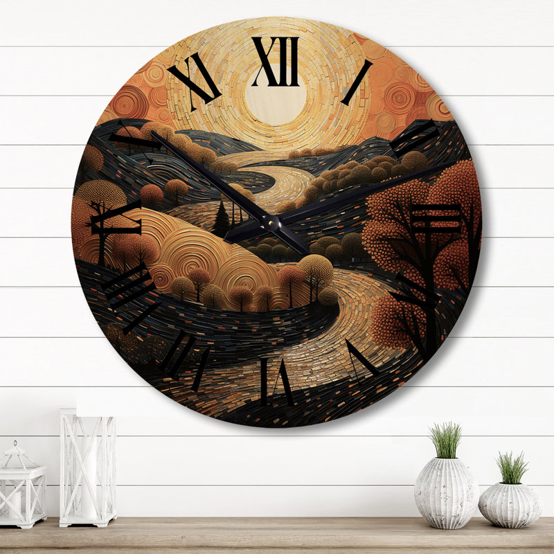 Horloge murale Canyon, Grand