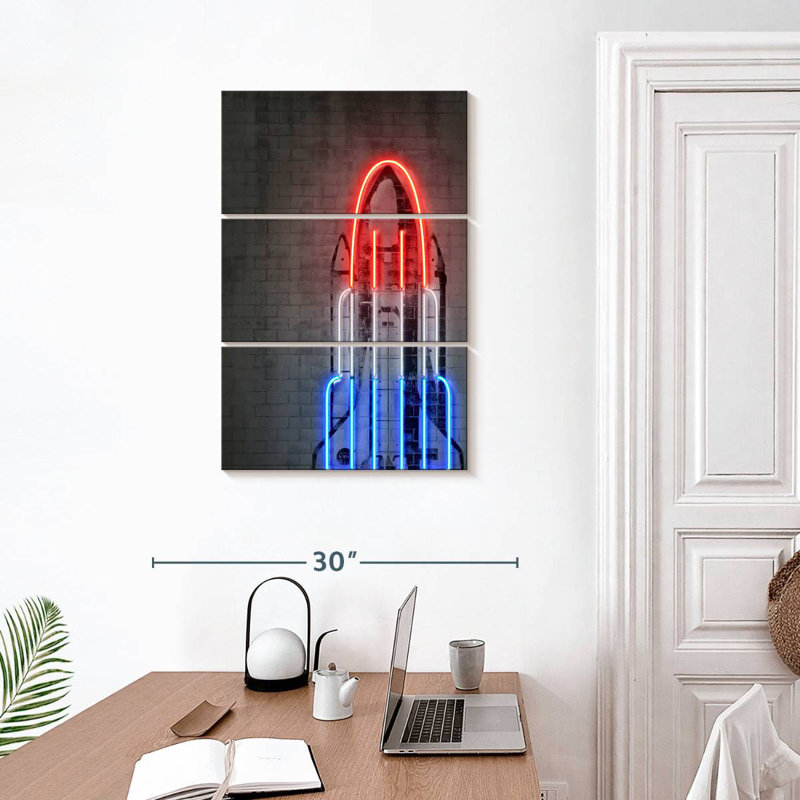 Oberle Rocket Agenda, 32" H x 20" W