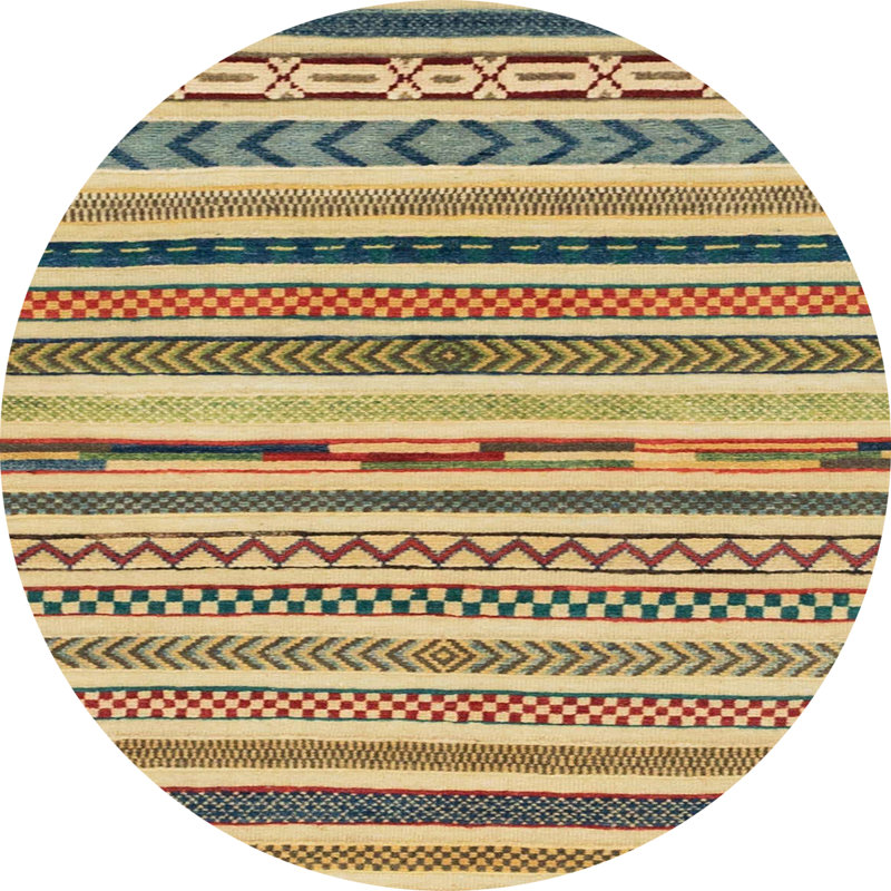 Abstract Indoor Rug, Rectangle 7' x 10'