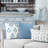 Amalthea Linen Block Print Pillow Cover