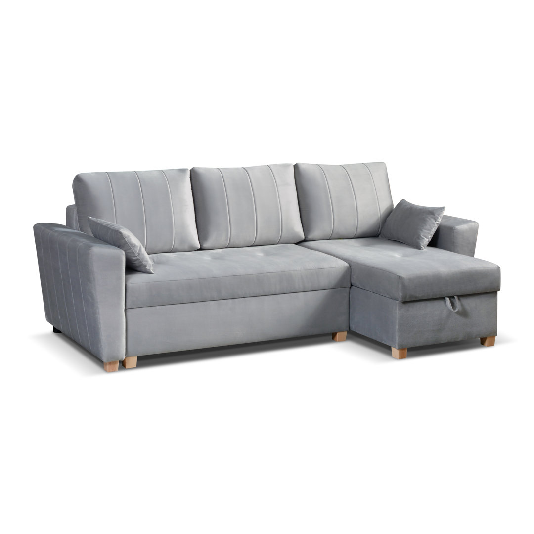 Ecksofa Hristina mit Bettfunktion