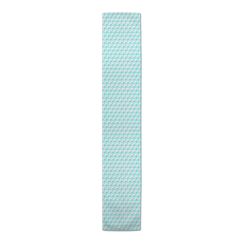 Falmacbreed Geo Triangles Table Runner, 90" L x 16" W