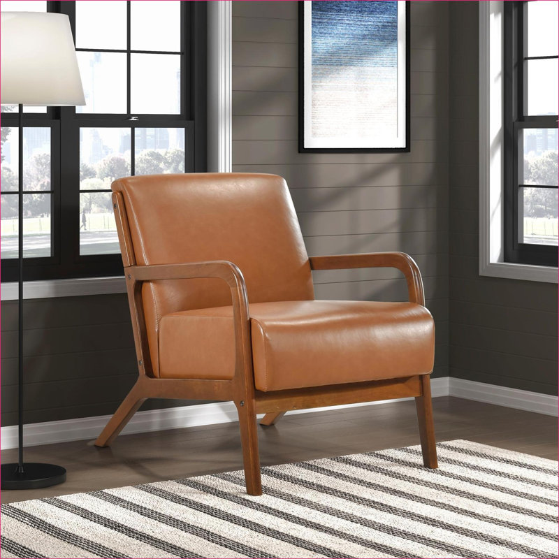 Chaise d'appoint sophistiquée avec revêtement élégant pour rehausser le salon