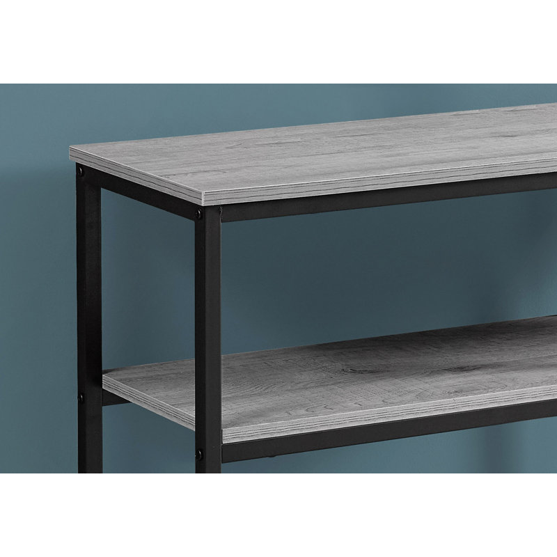 Table d'appoint, console, vestibule, étroit, salon, chambre à coucher, métal, contemporain