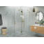Halo 60 in. x 47 in. x 78 in. 90-degree Fully Frameless Glass Hinged Shower Enclosure-1402303297