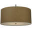 Luminaire suspendu en 36 po Cilindro Textrene