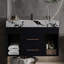 Ensemble de meuble-lavabo flottant 29,9 po avec évier encastré en céramique-600730082-600730086
