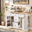 Buffets et buffets spacieux avec rangement, armoire de cuisine en MDF