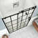 Kamaya XL 52-56" W x 80" H Single Sliding Frameless with StarCast by EnduroShield