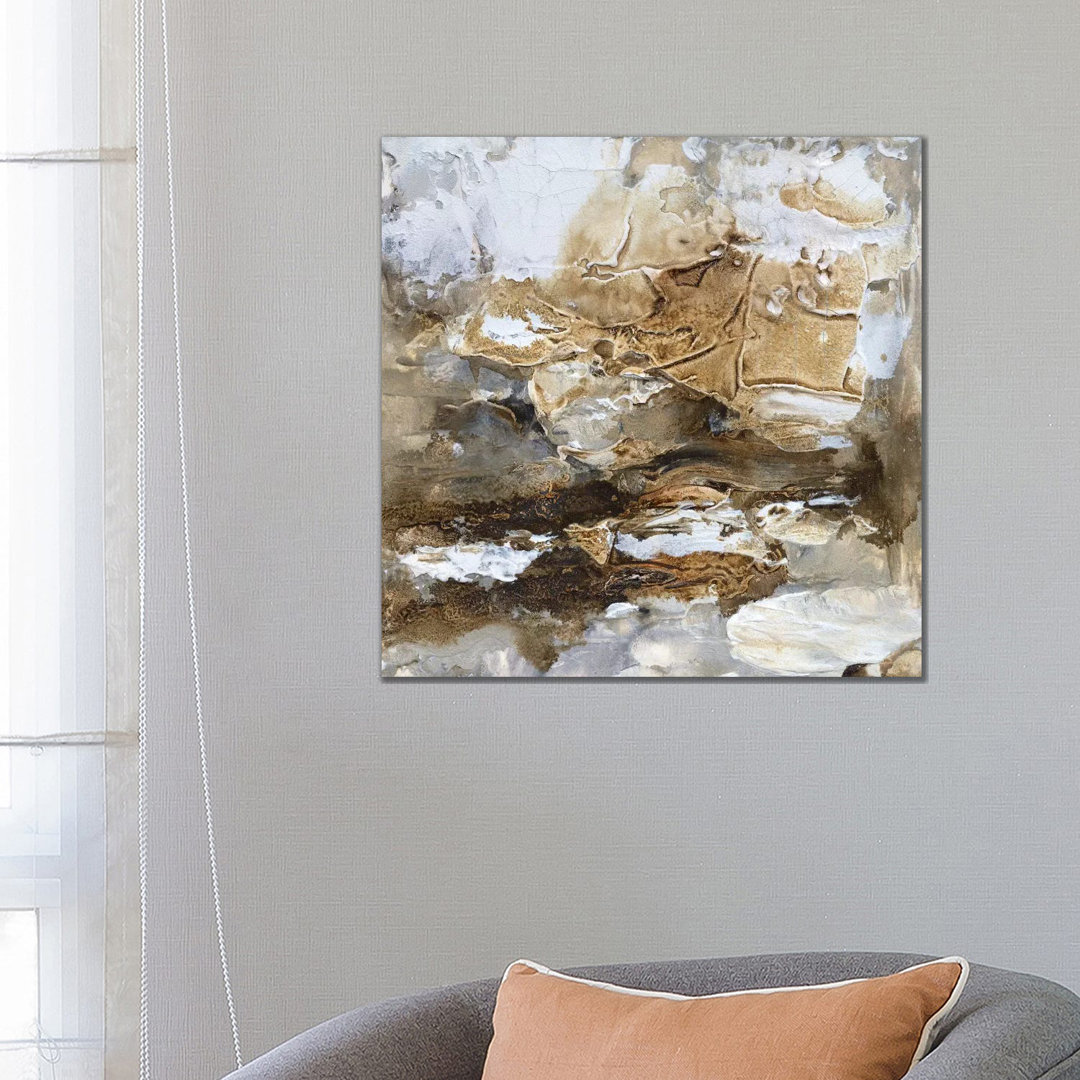 Vergoldeter Sandstein II von Scherrer Finch - Gallery-Wrapped Canvas Giclée on Canvas