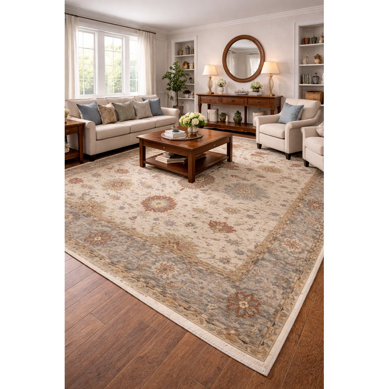 Lyla Performance Wool Oriental Indoor Rug
