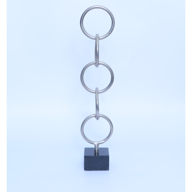 Linked Chain Sculpture