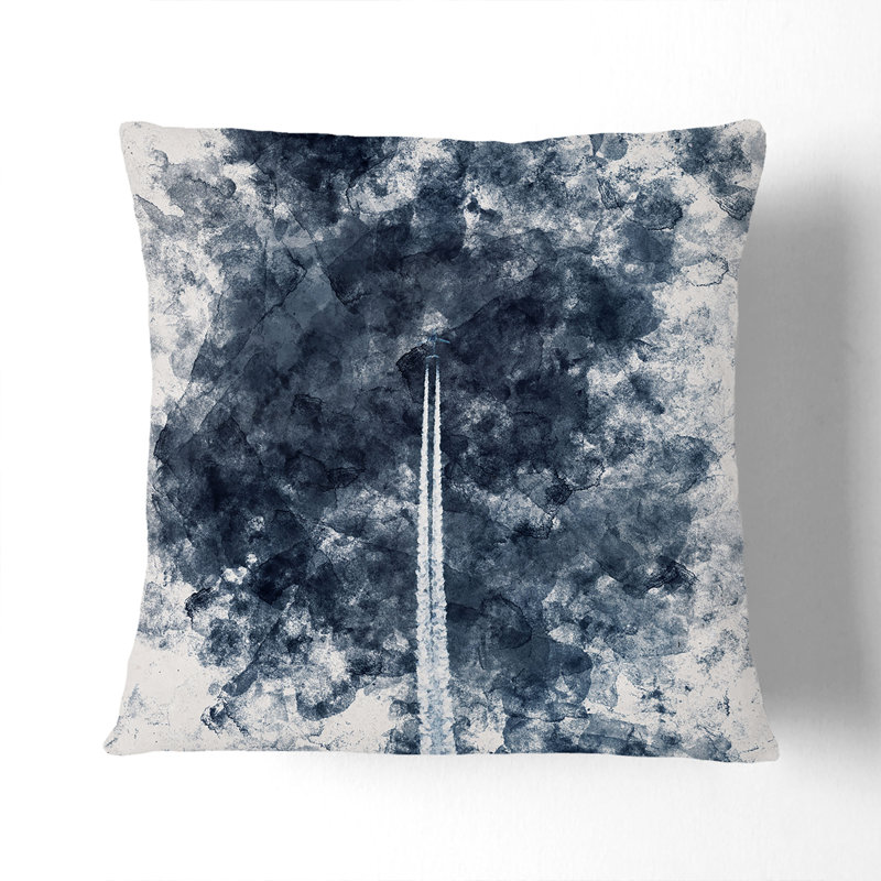 Square Cushion, Stone, 40cm H x 40cm W x 15cm D