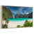 Floating Frame Natural Wood